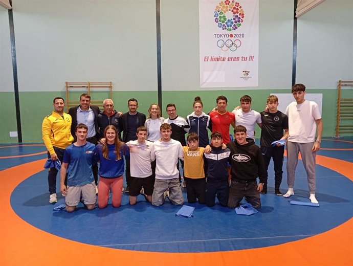 Visita del director general de Deportes, Joan Toni Ramonell, al Cteib.