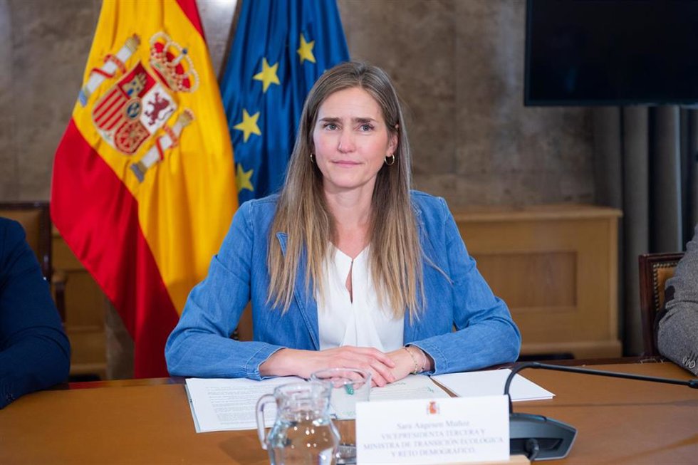 Archivo - La vicepresidenta y ministra para la Transición Ecológica y el Reto Demográfico, Sara Aagesen