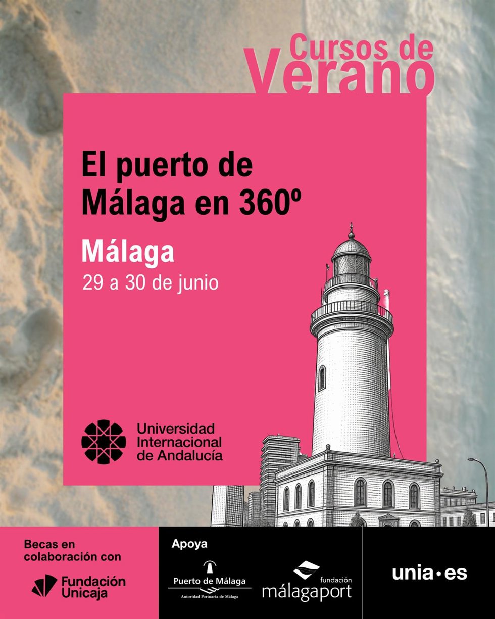 Cartel curso de verano de la UNIA