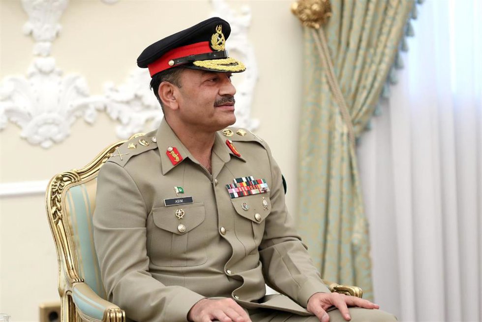 Archivo - El comandante del Ejército de Pakistán, Asim Munir