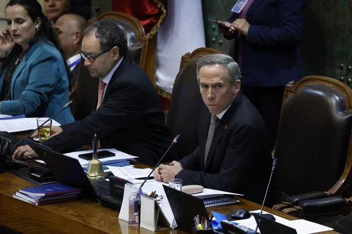 Valparaiso, 14 de abril 2026. El diputado Jorge Alessandri participa de la sesion de la Camara de Diputados. Raul Zamora/Aton Chile