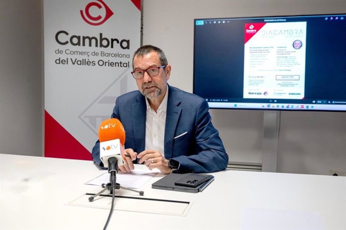 El presidente de la Cámara de Comercio de Barcelona en el Vallès Oriental, Pep Garcia