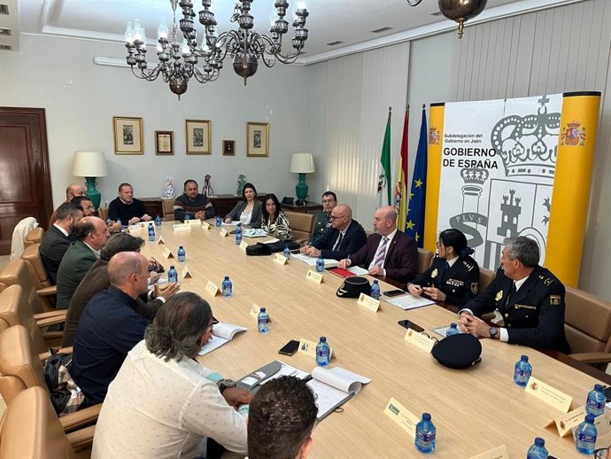 Reunión de la Comisión Mixta Provincial de Seguridad Privada.