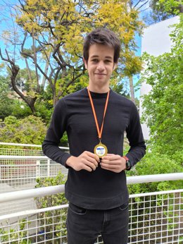 L'alumne de 2º Batxillerat del Centre Educatiu Gençana Carlos Celada