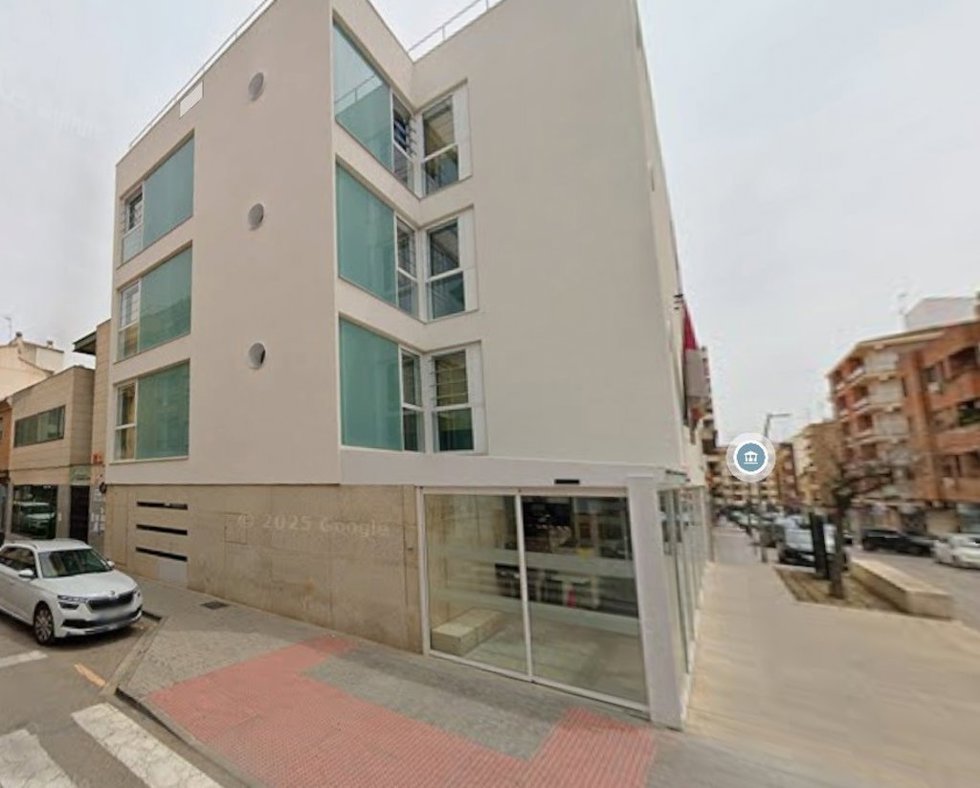 Vista de los juzgados de Hellín en Google Street View.