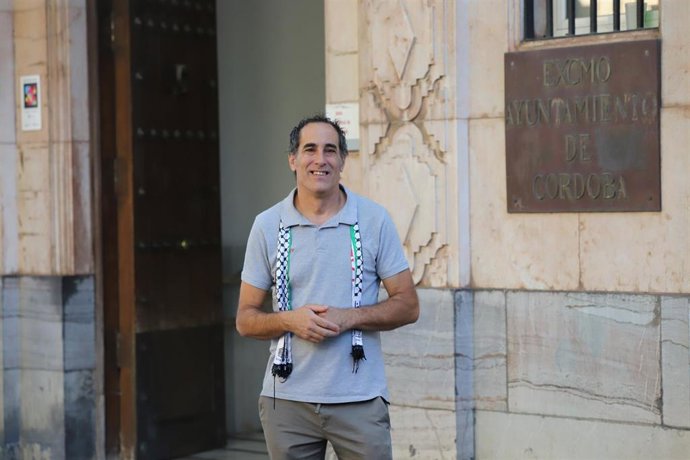 Archivo - El portavoz de Hacemos Córdoba, Juan Hidalgo.