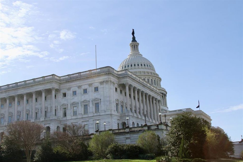 Vista del Capitolio de EEUU