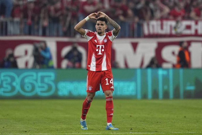 Luis Díaz, delantero del FC Bayern Múnich.