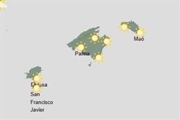 El tiempo hoy, jueves 16 de abril, en Baleares.