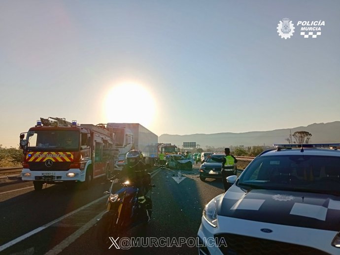 Imagen del accidente