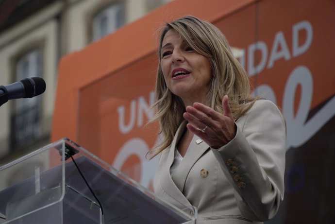 La vicepresidenta segunda del Gobierno y ministra de Trabajo y Economía Social, Yolanda Díaz