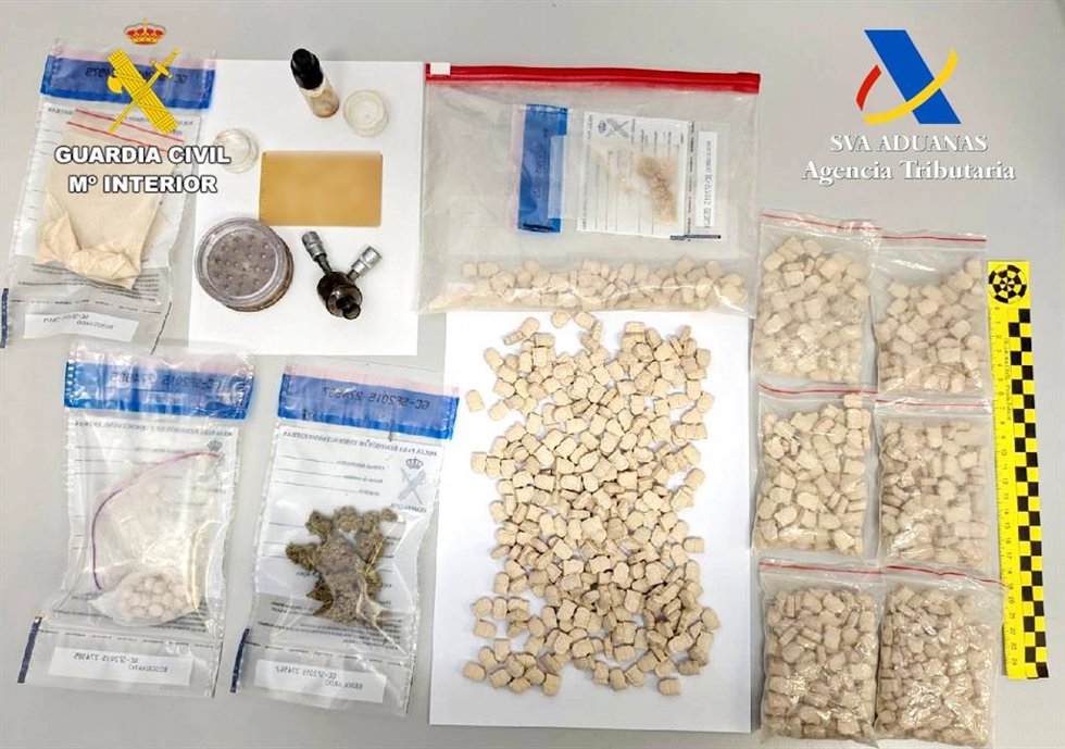 Intervenidas en el Puerto de Santander más de 900 pastillas de éxtasis con destino al Reino Unido