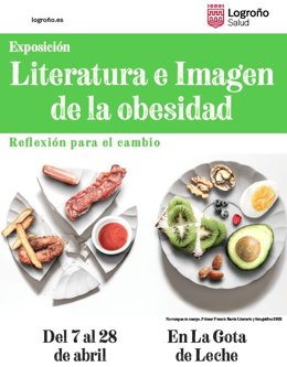 La Gota de Leche acoge la exposición 'Literatura e Imagen de la obesidad' dentro de las actividades del Mes de la Salud