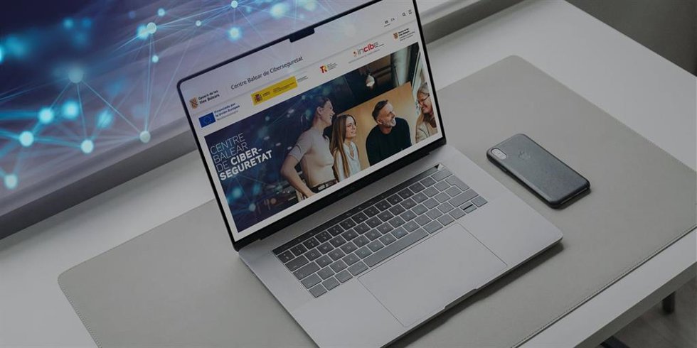 Página web del Centro Balear de Ciberseguridad.