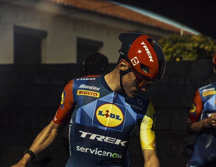 El ciclista español Juan Ayuso (Lidl-Trek) en 2026