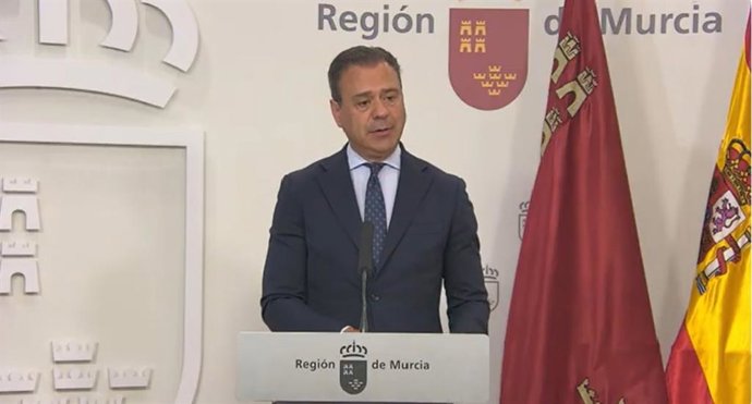 El portavoz del Gobierno regional, Marcos Ortuño