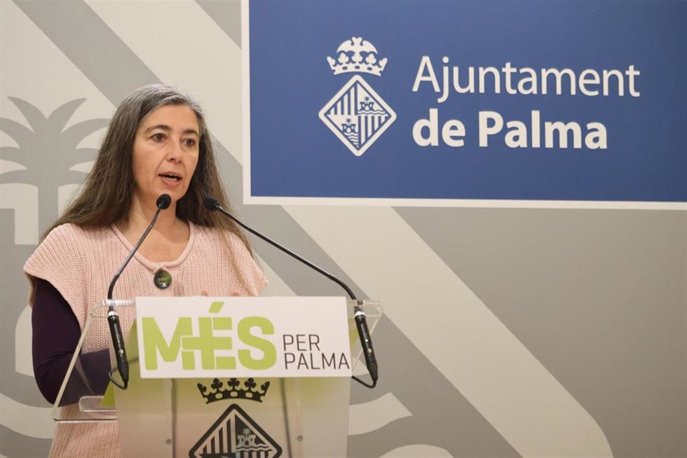 La portavoz de MÉS per Palma en el Ayuntamiento, Neus Truyol.