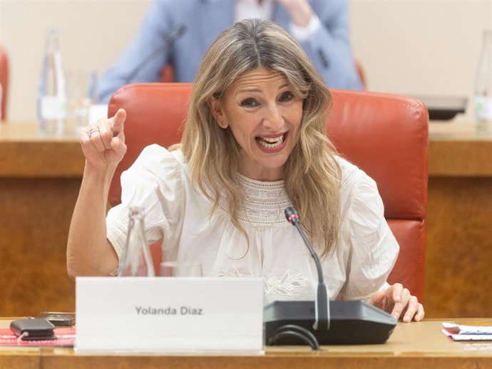 La vicepresidenta segunda y ministra de Trabajo y Economía Social, Yolanda Díaz.