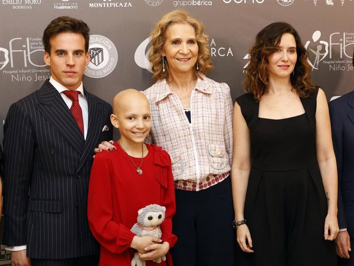 Archivo - María Caamaño, en un acto con Gonzalo Caballero, la Infanta Elena, e Isabel Díaz Ayuso