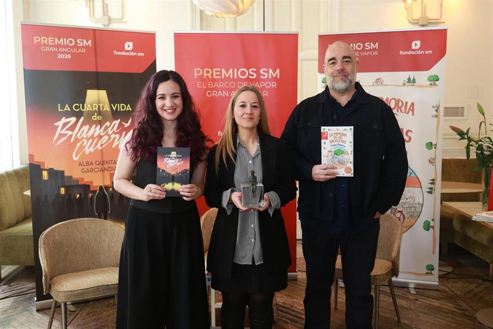 COMUNICADO: Josan Hatero Mosteiro y Alba Quintas Garciandia, ganadores de la 48.ª edición de los Premios SM 