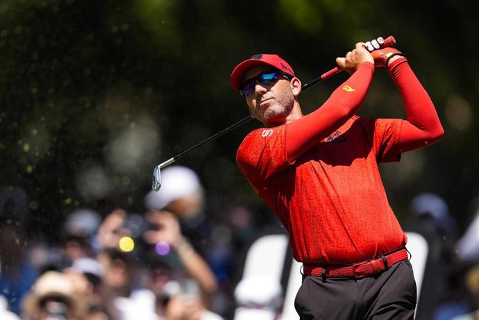 Archivo - Sergio García durante el torneo del LIV Golf en el recorrido de Valderrama