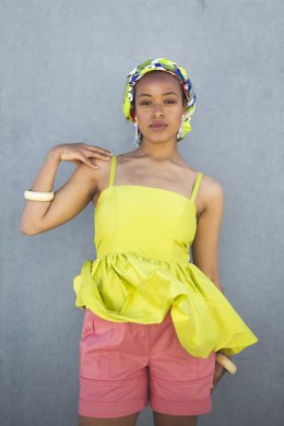 Archivo - La artista Inés Sybille.