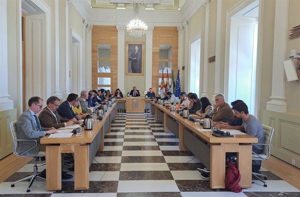 Pleno del Ayuntamiento de Cáceres del mes de abril