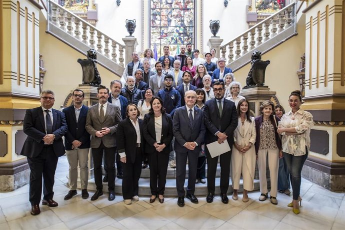 Presentación de  la Noche en Blanco