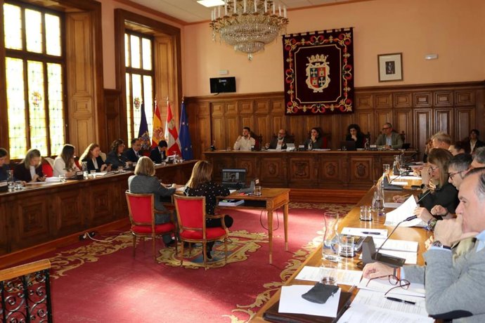 Pleno del Ayuntamiento de Palencia del 16 de abril