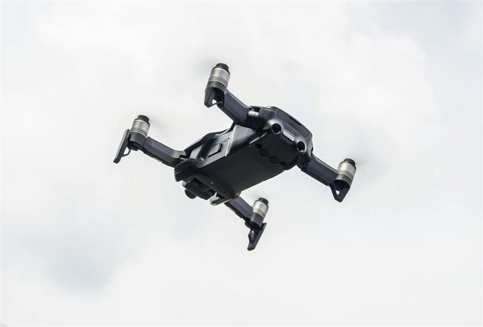 Archivo - Imagen de un dron
