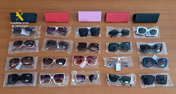 Gafas incautadas.