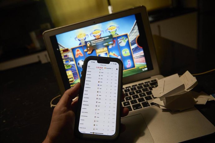 Archivo - Una página web de juego 'online'.