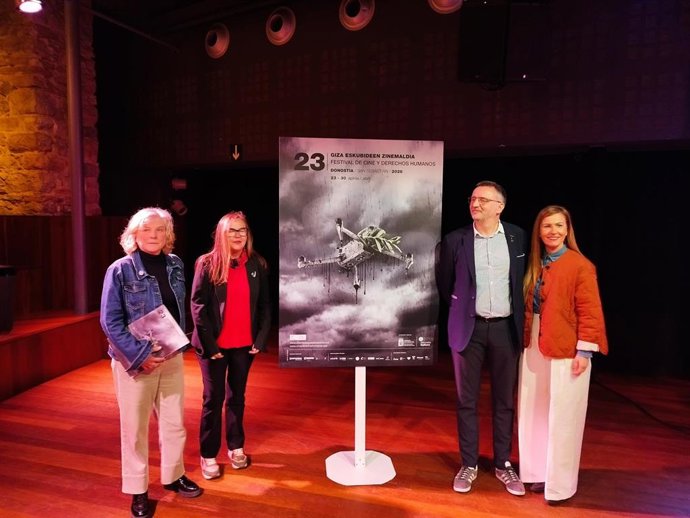 Presentación del Festival de Cine y DDHH de San Sebastián.