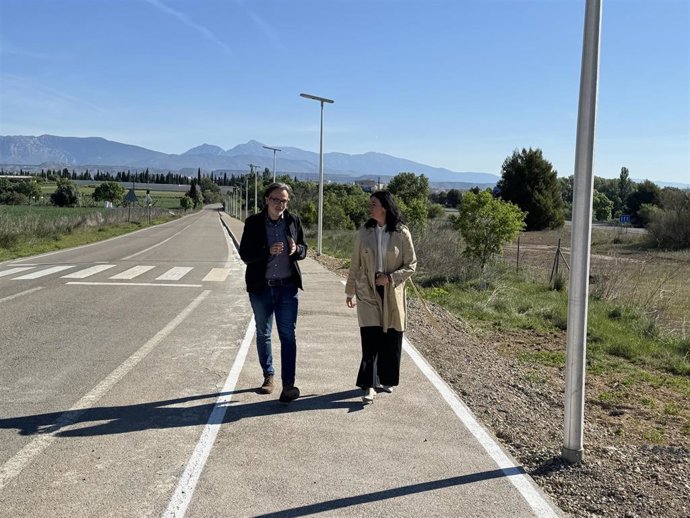 La actuación conecta el final de la avenida Martínez de Velasco con el acceso al IES Pirámide y la red de vías ciclables de la ciudad.