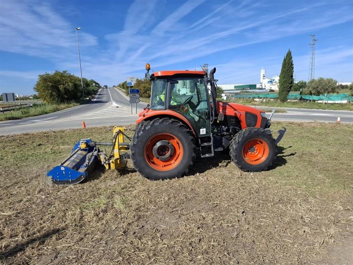 Arreglo carreteras de Diputación que comunican con el Circuito de Jerez.