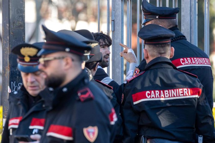 Archivo - Imagen de archivo de los Carabinieri en Italia.