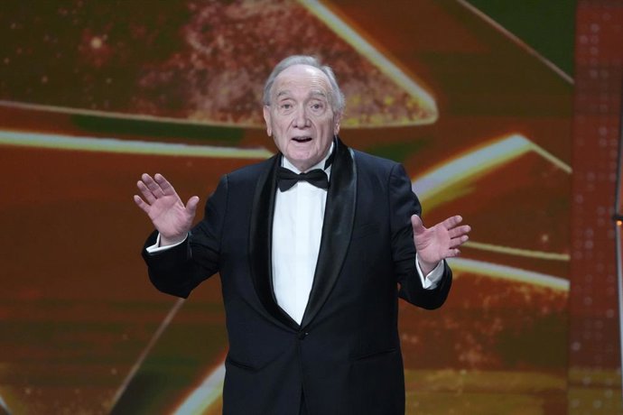 Archivo - El presidente de la Academia del Cine, Fernando Méndez-Leite, en la 40º edición de los Premios Goya, en el Auditori del Centre de Convencions Internacionals, a 28 de febrero de 2026, en Barcelona, Cataluña (España). Los galardones son otorgados 