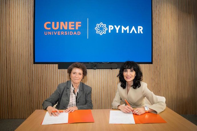 Pymar y Cunef Universidad renuevan la colaboración de formación financiera para la industria naval.