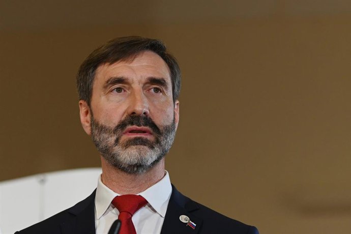Archivo - El ministro de Exteriores de Eslovaquia, Juraj Blanar.