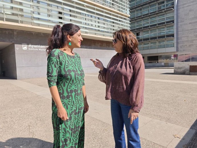 La portavoz adjunta del grupo municipal Con Málaga, Toni Morillas, en una imagen de archivo.