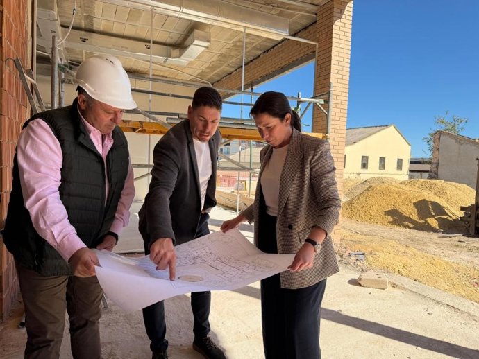 Obres del nou centre de dia de persones majors a Albaida