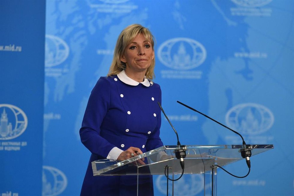 Archivo - La portavoz del Ministerio de Asuntos Exteriores de Rusia, Maria Zajarova (archivo)