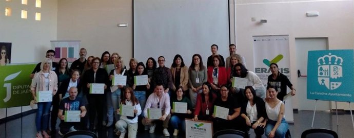 Entrega de diplomas del Eracis+ en La Carolina