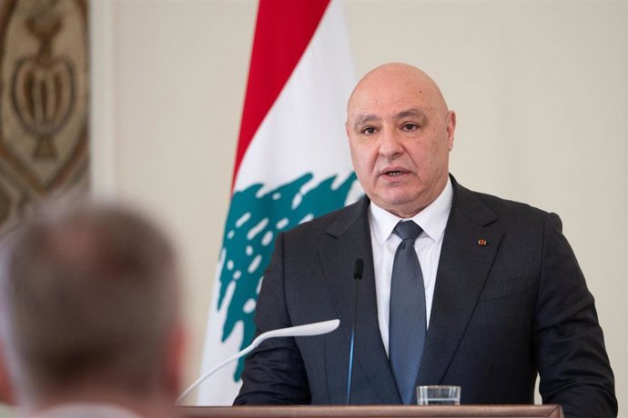 Archivo - El presidente de Líbano, Joseph Aoun 