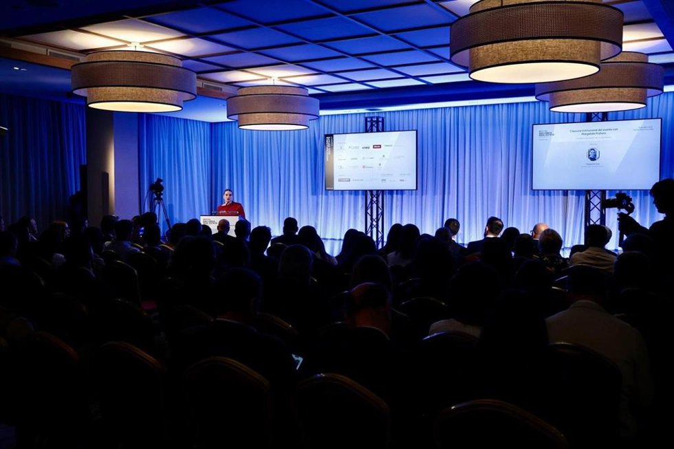 La presidenta del Govern, Marga Prohens, interviene en el Mallorca Real Estate Summit 2026.