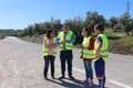 El PSOE de Jaén denuncia en Villacarrillo el "estado lamentable" de la A-6203 y los "incumplimientos" de la Junta