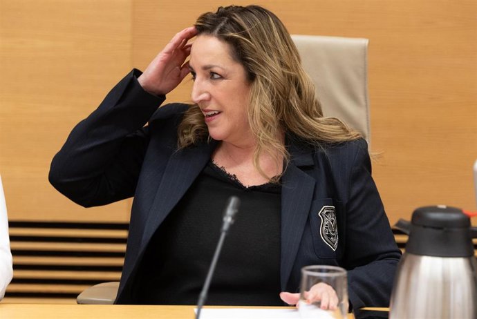 Archivo - Imagen de archivo de la jefa de Meteorología de À Pùnt, Victoria Rosselló Botey, en su comparecencia en la comisión de Investigación sobre la dana, en el Congreso de los Diputados, a 23 de febrero de 2026, en Madrid