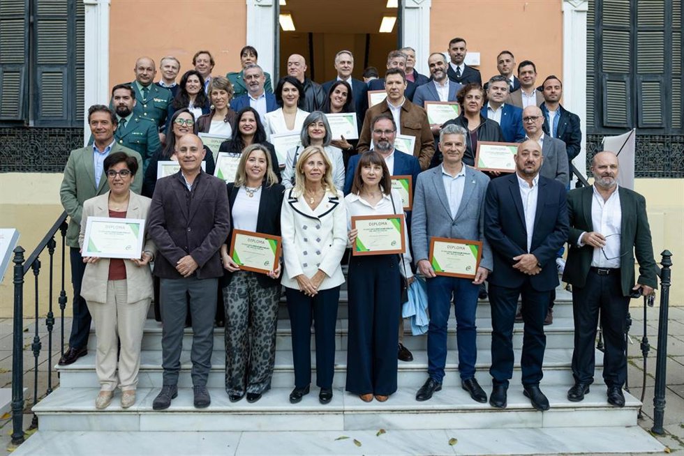Presentación de las nominaciones en el IX Certamen del Empleado Público de Huelva que organiza CSIF.