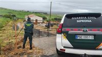 Dos investigados en Santa Eufemia (Córdoba) por la construcción de edificaciones en terreno rústico