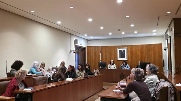 Reunión del Consejo Municipal de la Mujer celebrada en la tarde de hoy.
